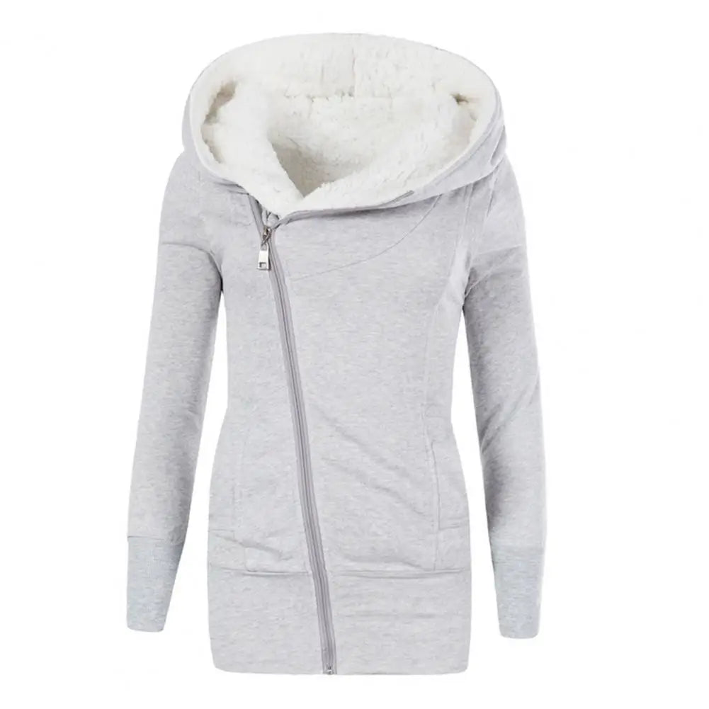 Fleece Lined Hooded Jacket