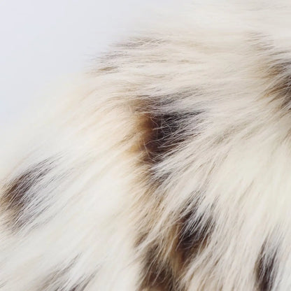 Euro Chic Faux Fur Effect Coat