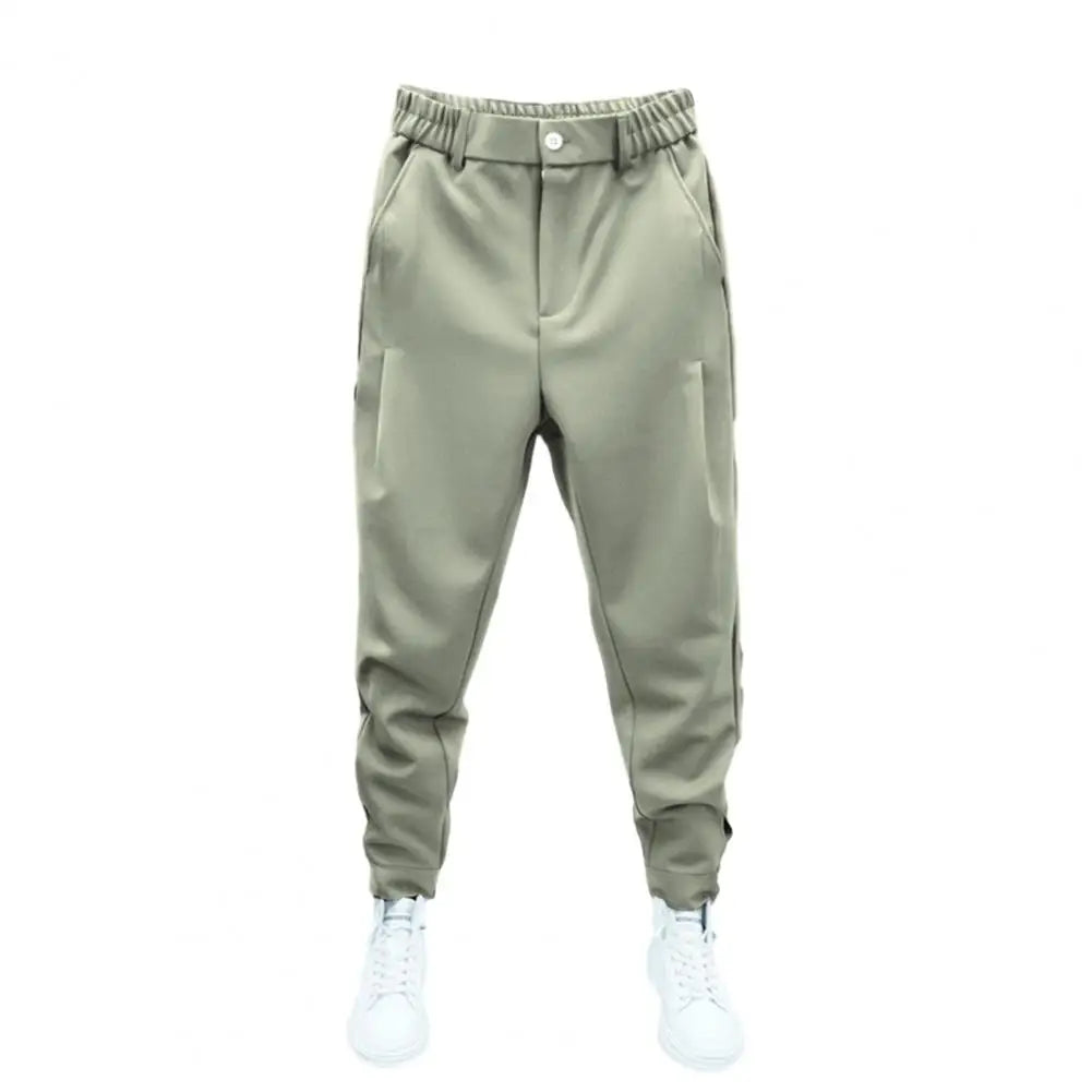 Ice Silk Relaxed Fit Pants