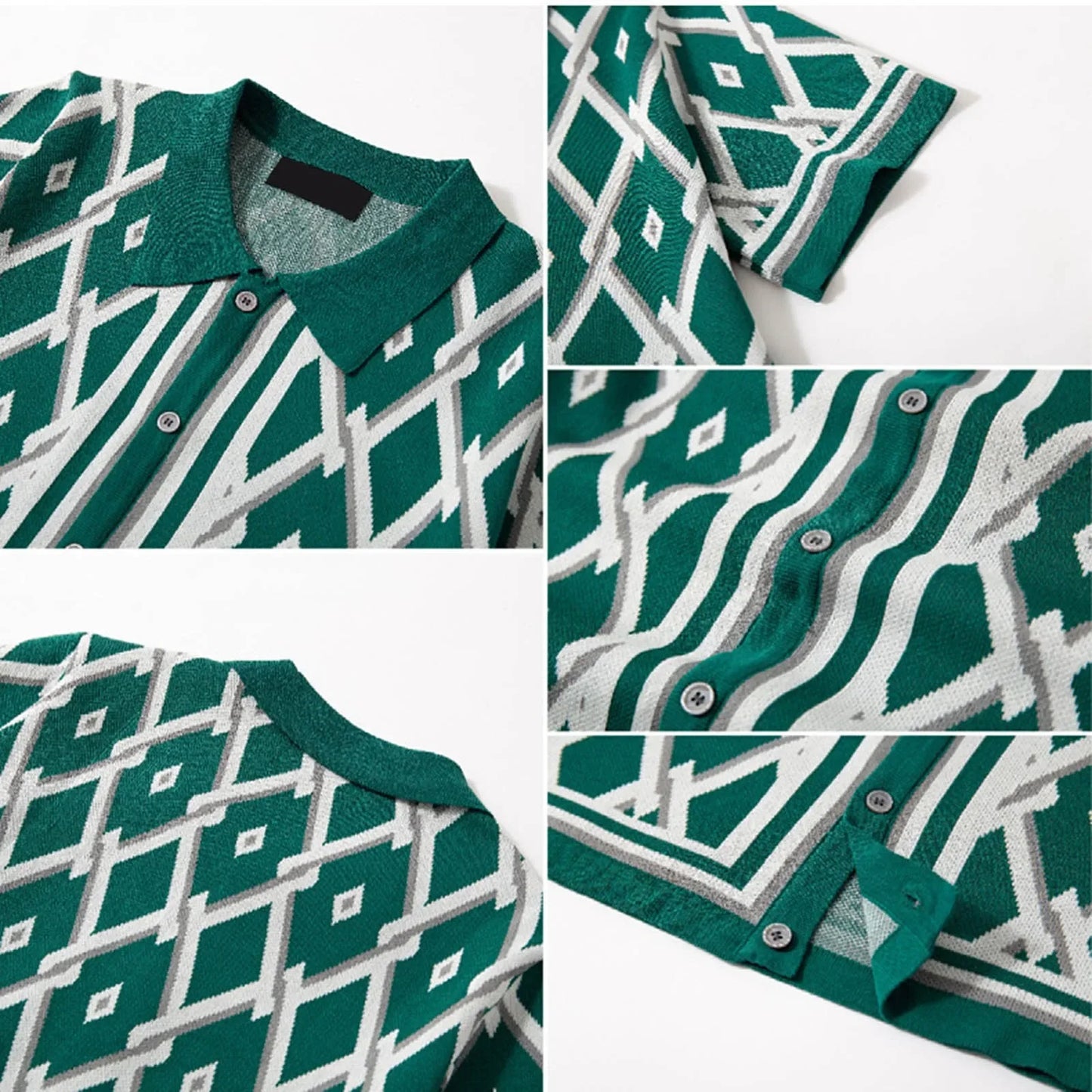 Retro Breeze Silk Longline Shirt