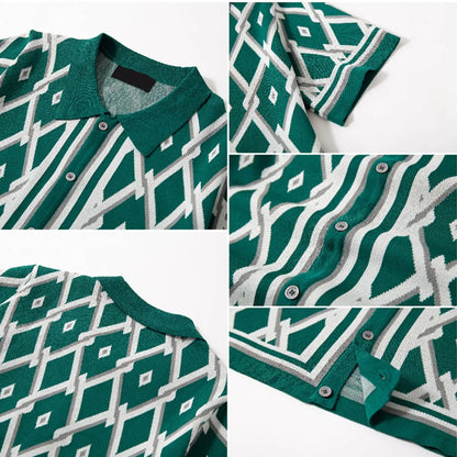 Retro Breeze Silk Longline Shirt