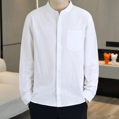 Cotton Linen Travel Shirt