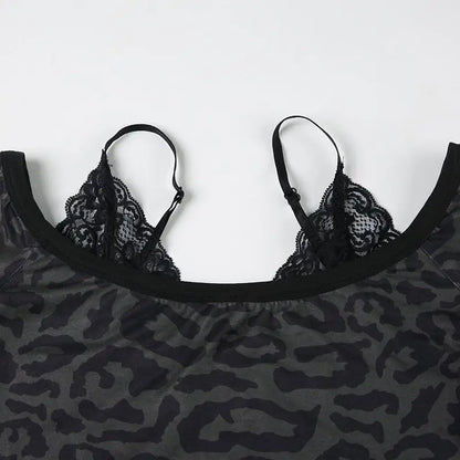 Lace Fierce Off-Shoulder Crop Top