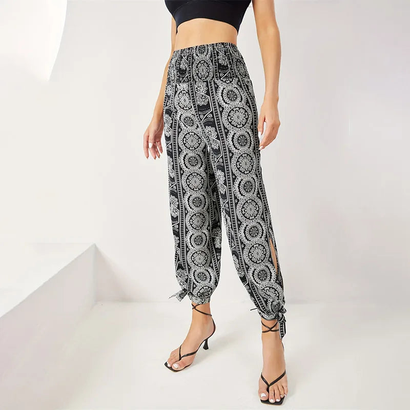 High Waist Harem Pants