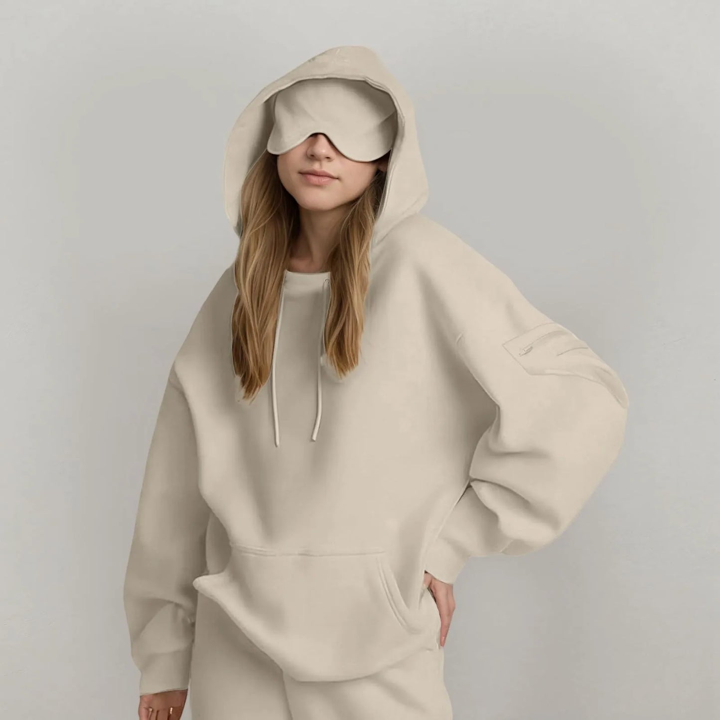 Cozy Shield Hooded Sports Pullover