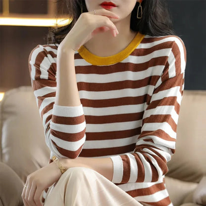 Classic Striped Cotton Tee