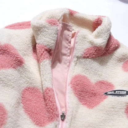 Winter Plush Lamb Fur Jacket