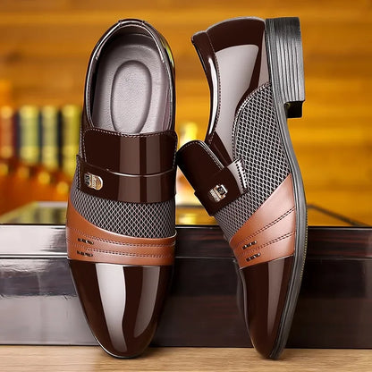 Regal Step Wine Red Loafers