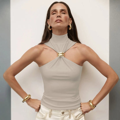 Metal Muse Knit Crop Top