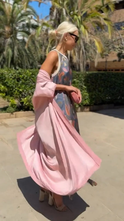 Boho Elegance Two-Piece Dress Set