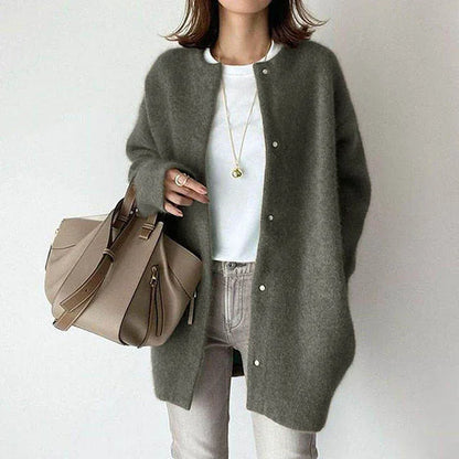 Elegance Blend Mid-Length Wool Coat