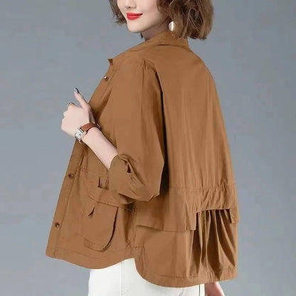 Single-Breasted Casual Jacket