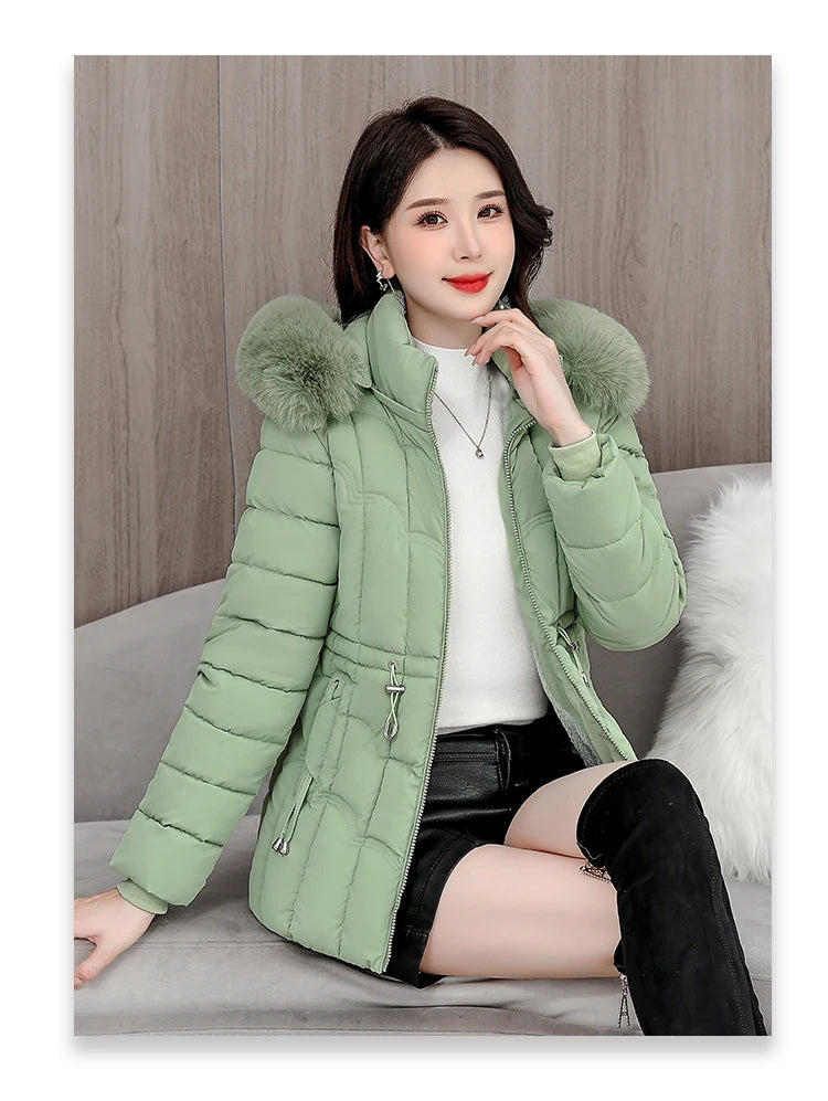 Padded Hooded Down Jacket