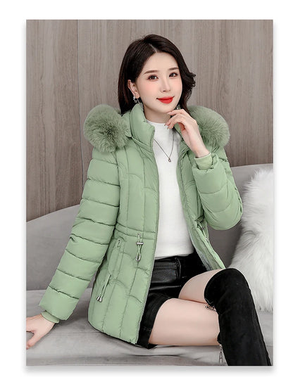 Padded Hooded Down Jacket