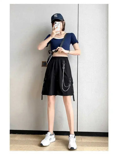 Urban Flare High Waist Shorts