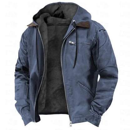 Frost Core Cotton Hooded Zip Jacket