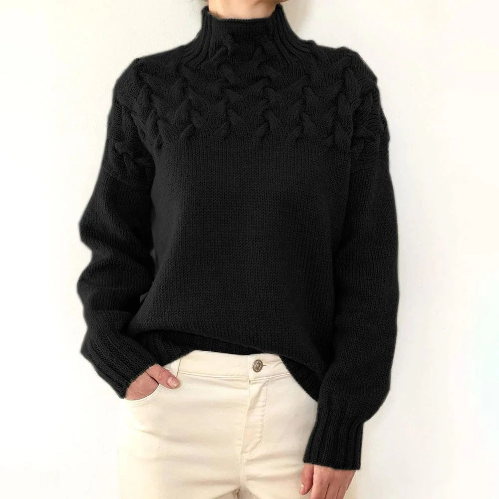 Grace Knit Elegant Turtleneck Sweater