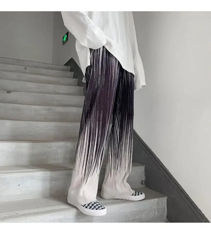 Silken Flow Harajuku Wide Leg Pants