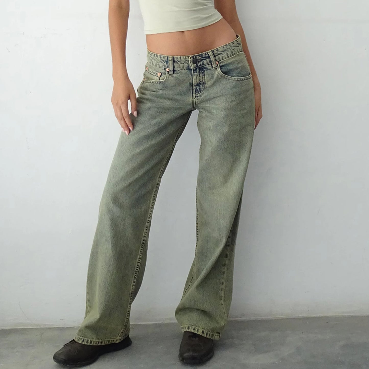 Casual Vibe Wide Leg Denim