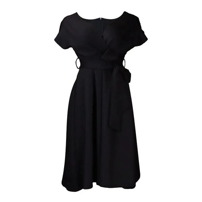 GlamourTie Satin Evening Dress