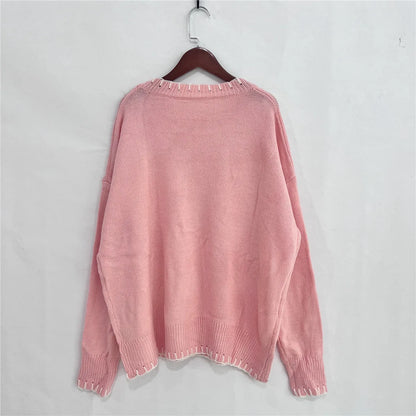 Bloom Bow Knit Pullover