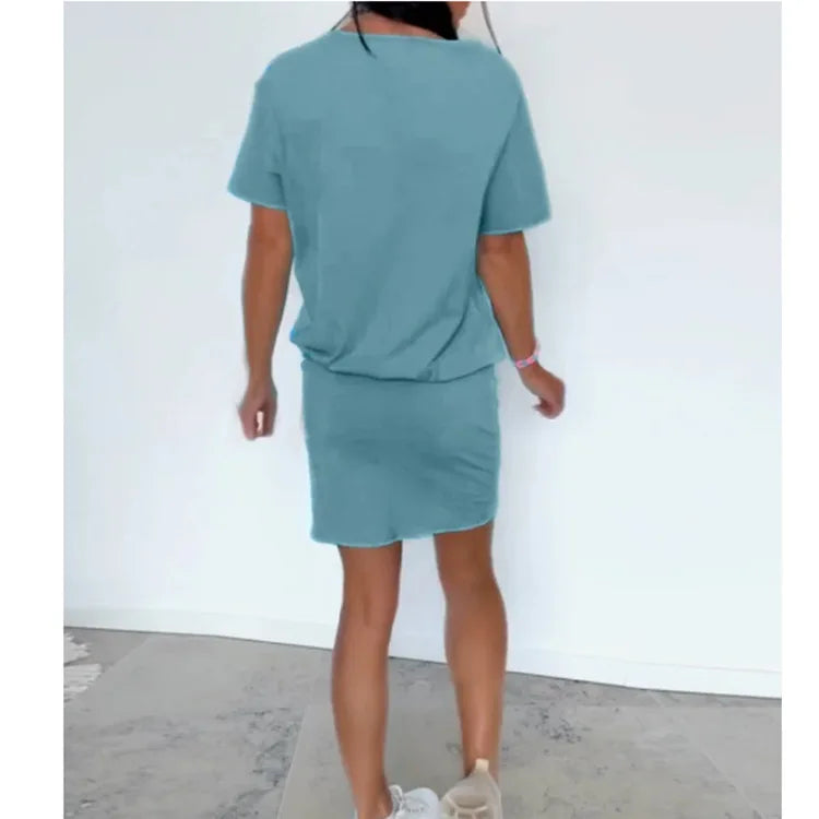 Short Sleeve Summer Dress