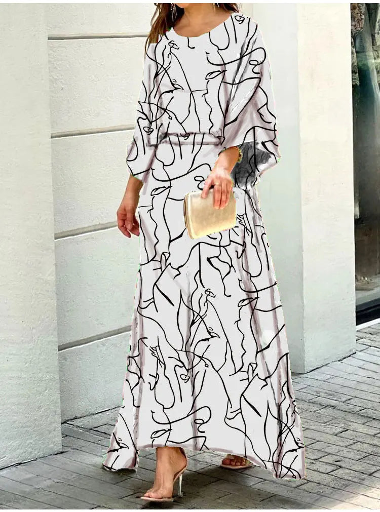 Effortless Elegance Long Sleeve Skirt Set