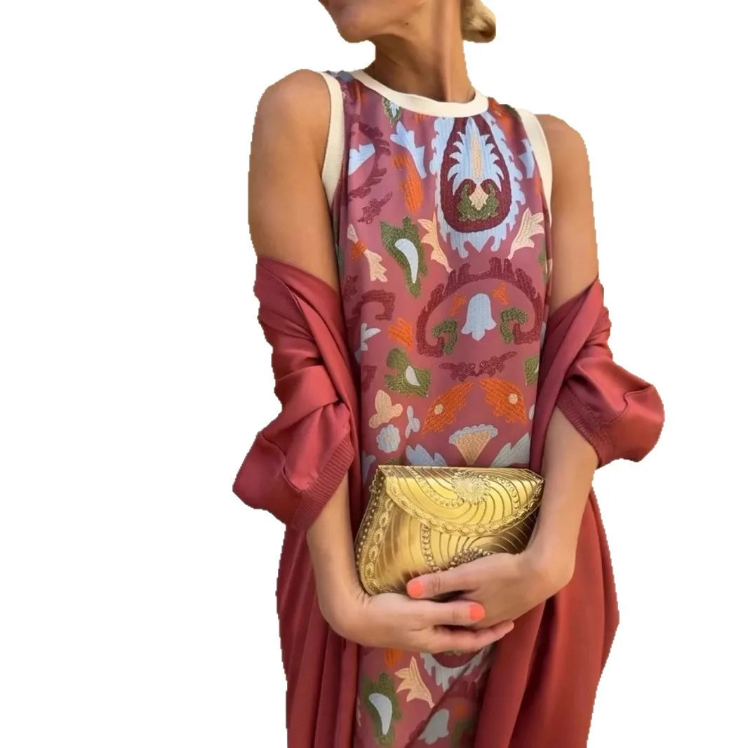 Boho Elegance Two-Piece Dress Set