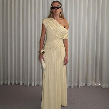 Effortless Chic Asymmetrical Beach Dress