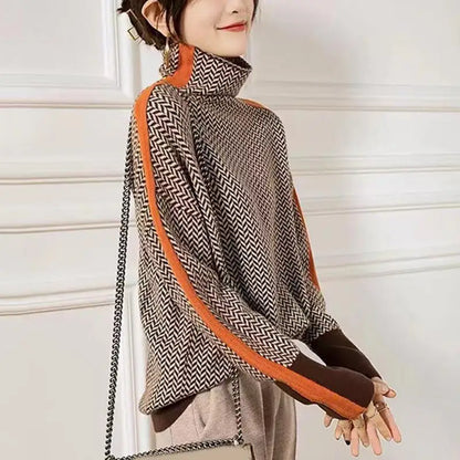 Elegant Slim Fit Turtleneck Sweater