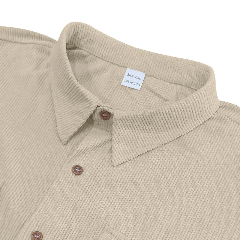 Men’s Corduroy Safari Shirt