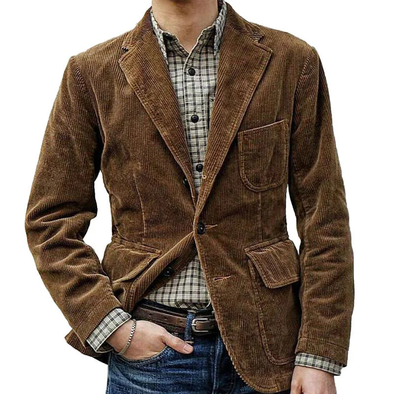 Men's Corduroy Casual Jacket