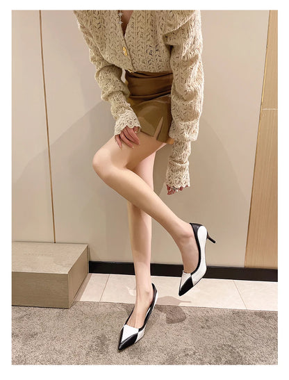 Pointed Toe Stiletto Party Heels
