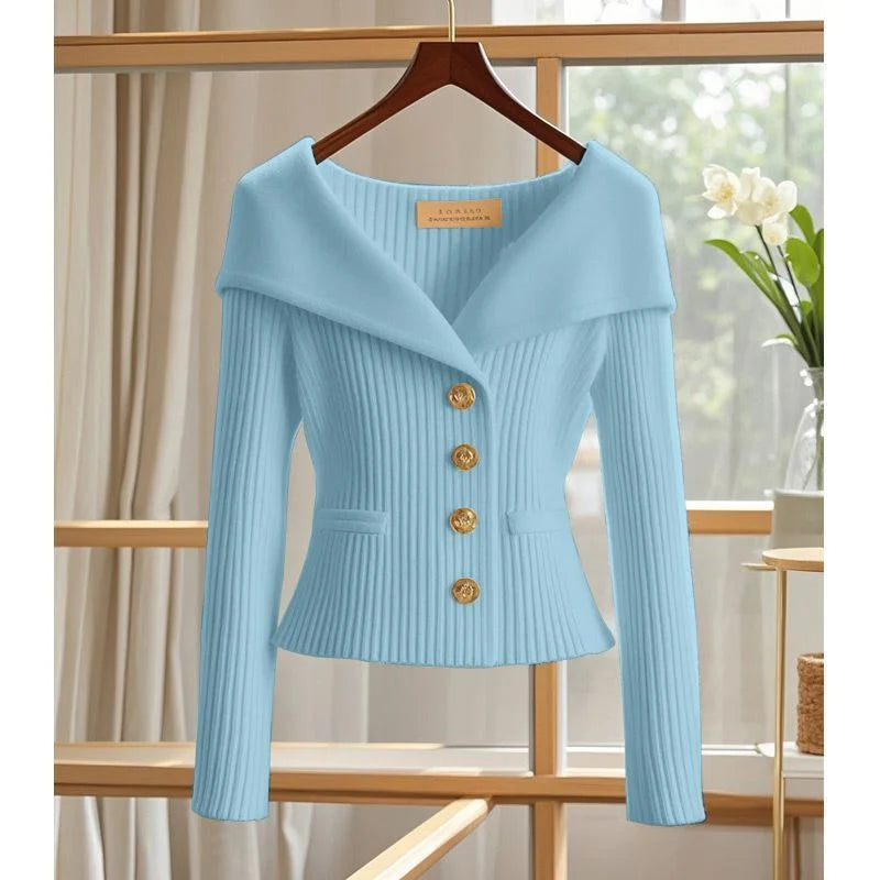 High-Quality Knitted Cardigan Sweater