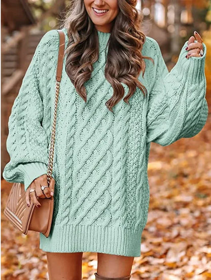 Cozy Nest Thick Knit Turtleneck