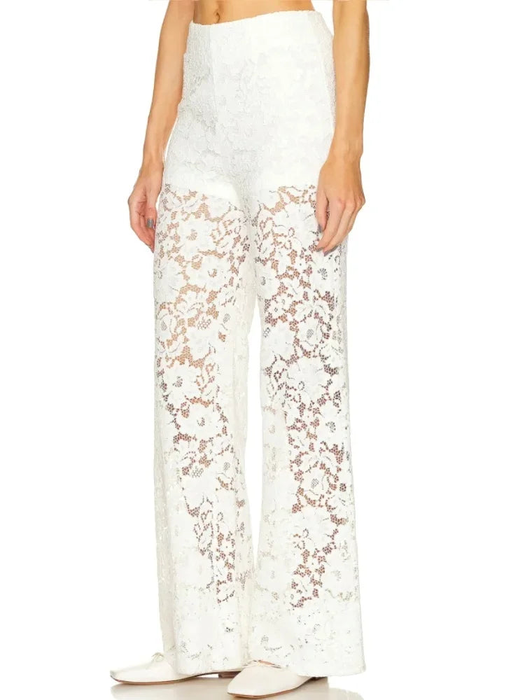 Lace Flare Bell Bottoms