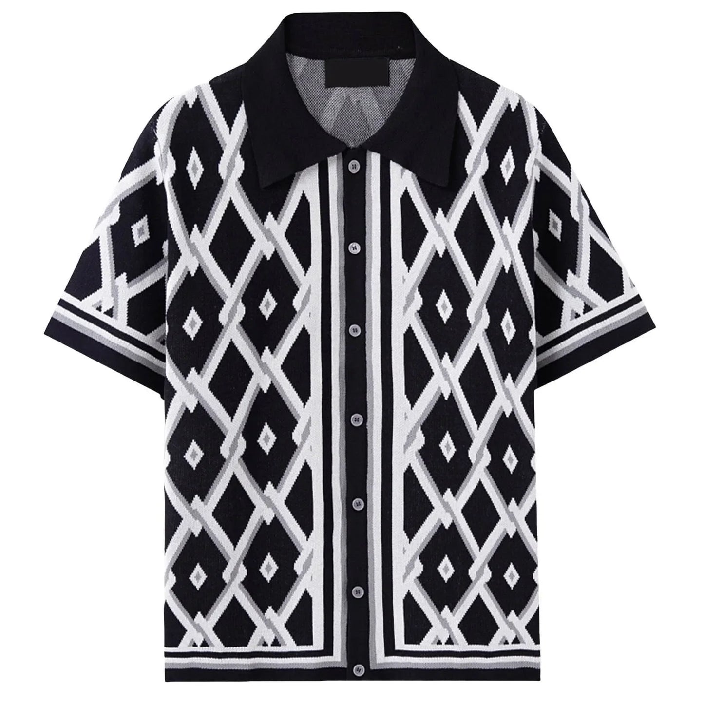 Retro Breeze Silk Longline Shirt