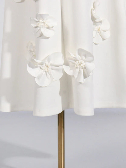 Lace Luxe Patchwork High Waist Dress