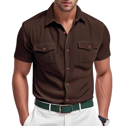 Men’s Corduroy Safari Shirt