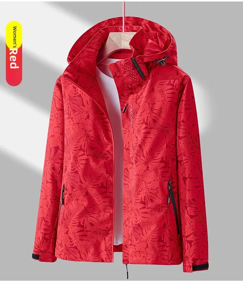 Leaf Breeze Waterproof Hooded Jacket