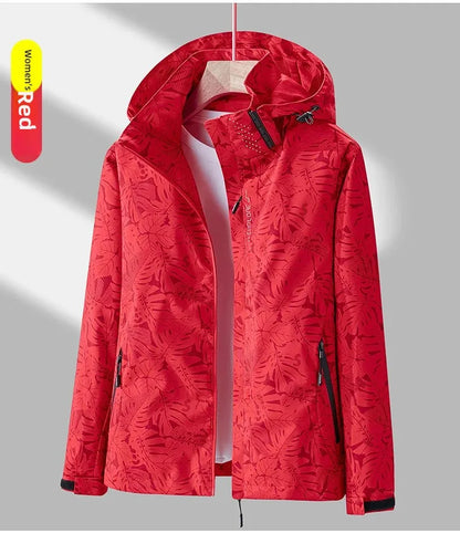 Leaf Breeze Waterproof Hooded Jacket