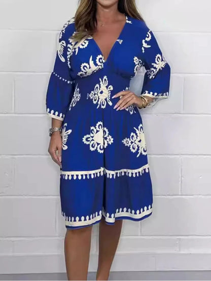 Floral Flare Boho Tunic