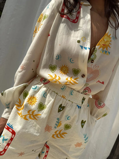 Goddess Glow Two-Piece Summer Set