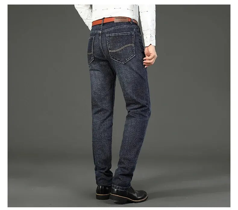 Luxury Slim Fit Stretch Denim Jeans