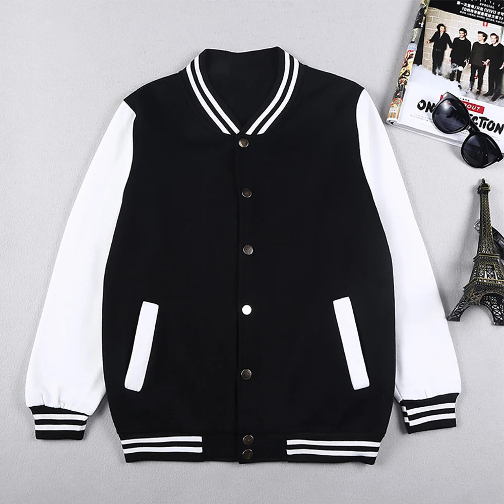 R Mark Preppy Baseball Jacket