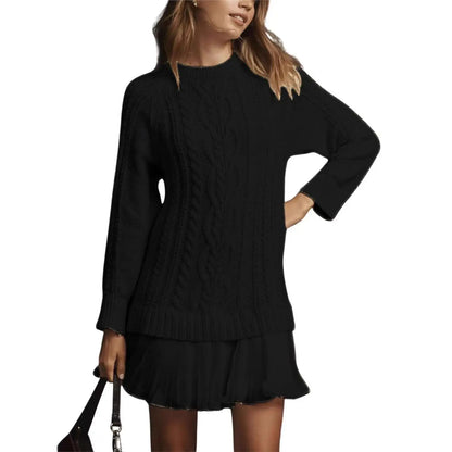 Casual Floral Lace Sweater
