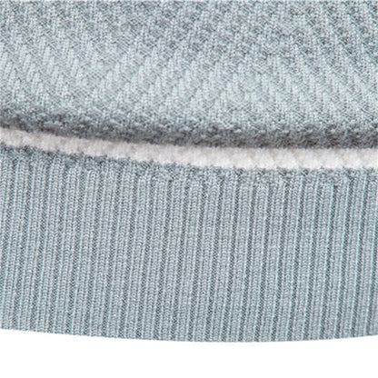Patchwork Slim Fit Autumn Sweater