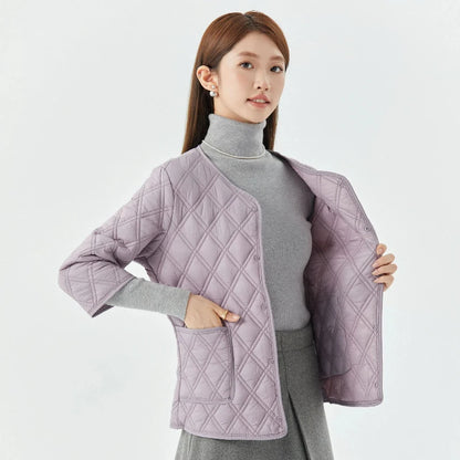 SoftNest Cropped Cotton Padded Jacket