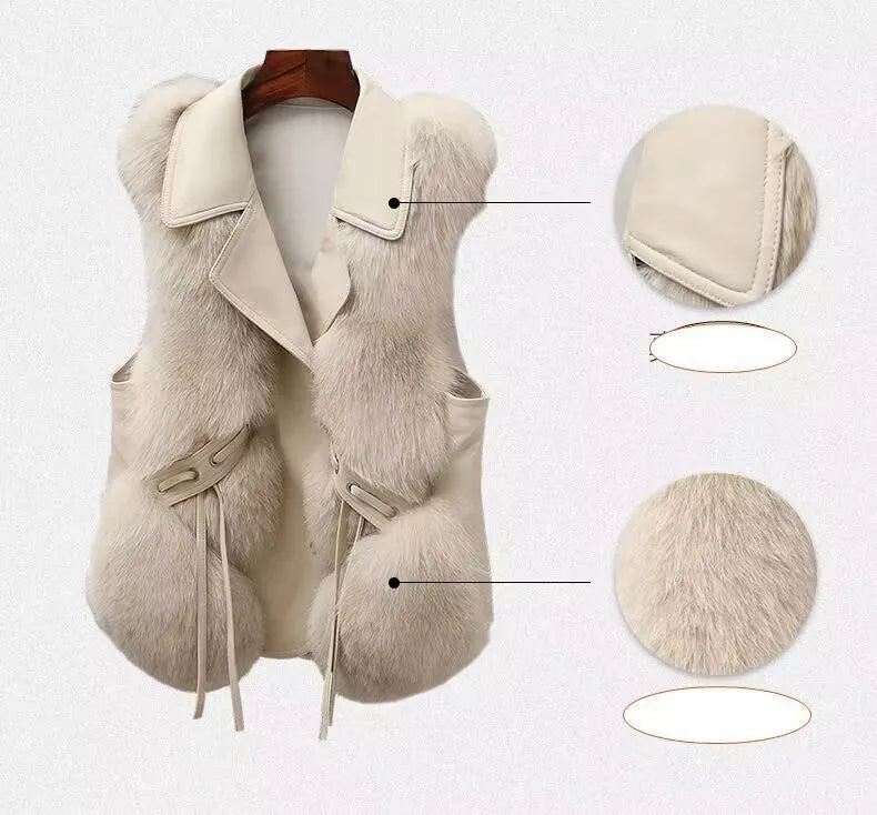 Faux Fur Winter Vest