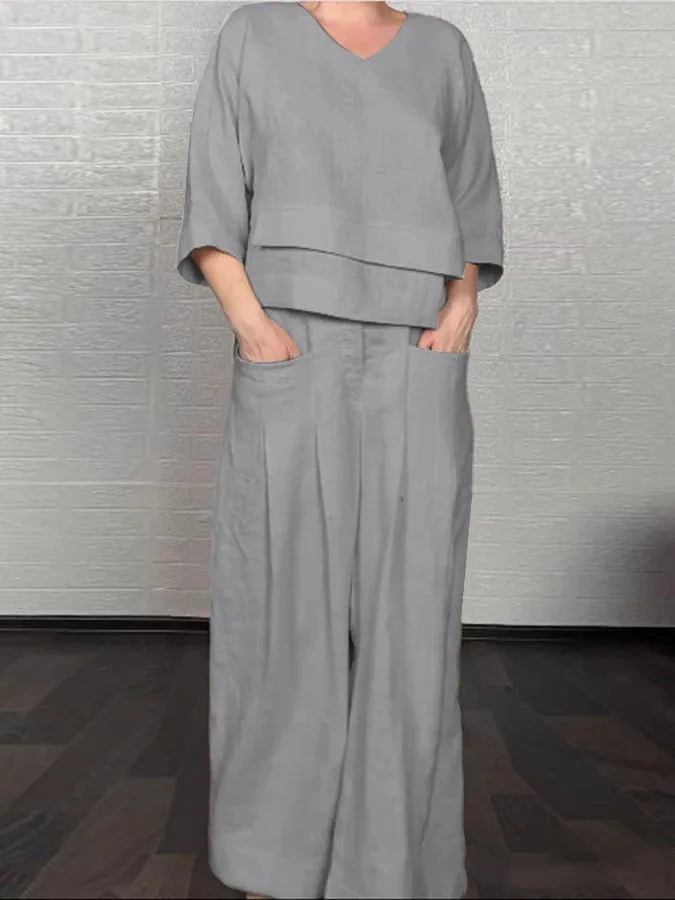 Women’s Cotton Linen Set